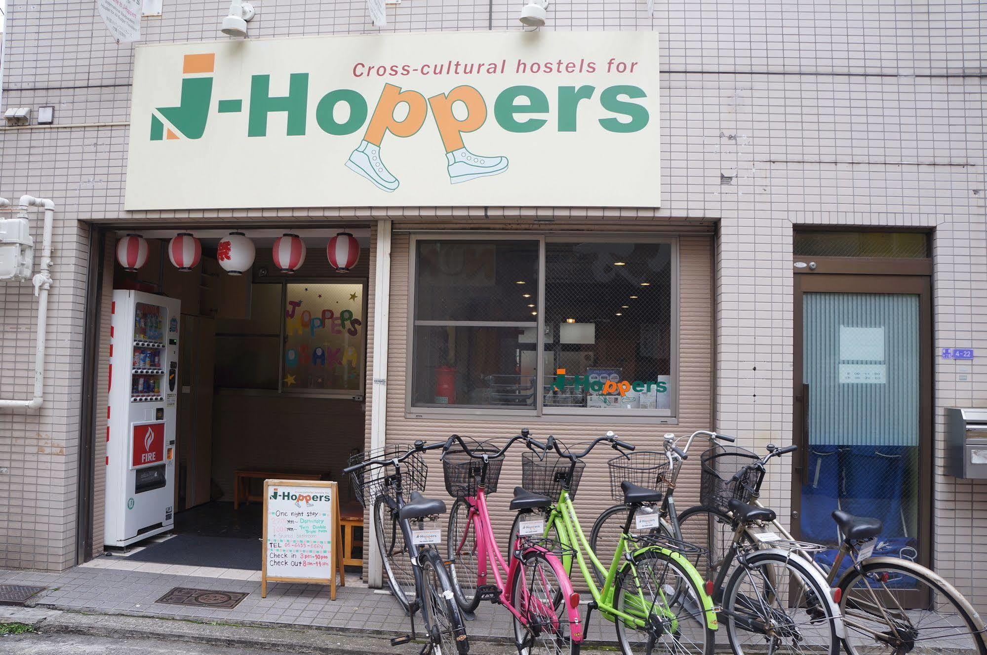 J-Hoppers Osaka Guesthouse Ngoại thất bức ảnh