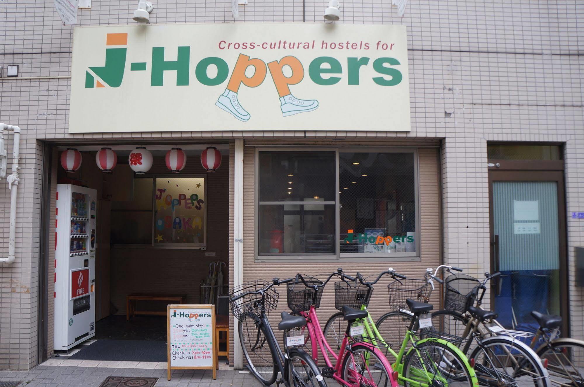 J-Hoppers Osaka Guesthouse Ngoại thất bức ảnh